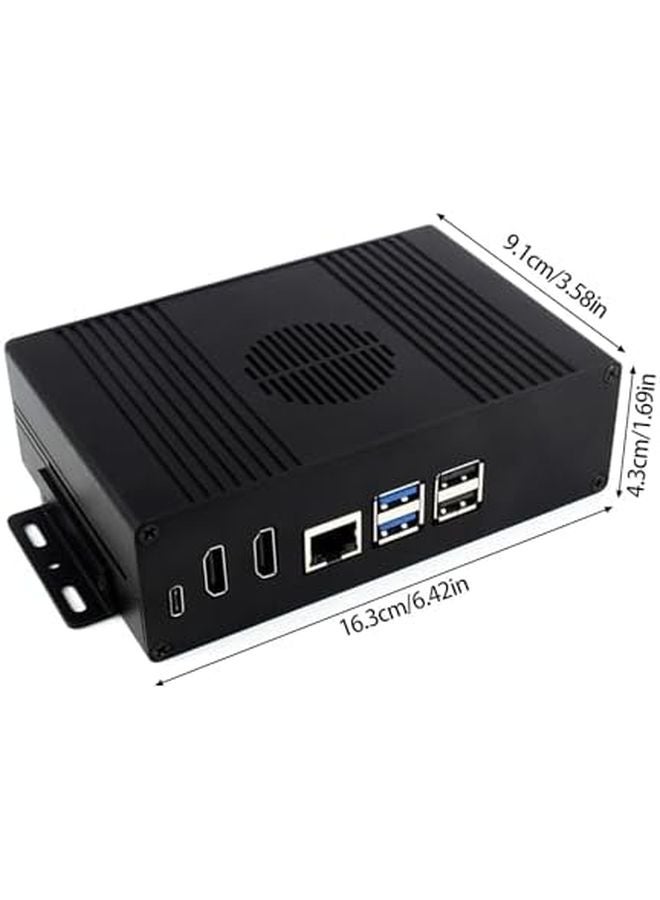 NVME PCIE Expansion Case For Raspberry Pi 5 With Pre Installed Terminal Screw - Image 5