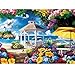 Edsjegn 300 Piece Puzzles for AdultsOcean Beach Jigsaw Puzzle for Adults Kids ElderlyLarge Piece Oceanside Puzzle for Kids Age 810 1012Challenging Summer Puzzle with Letters on BackGreat Gift 205x15in - Image 2
