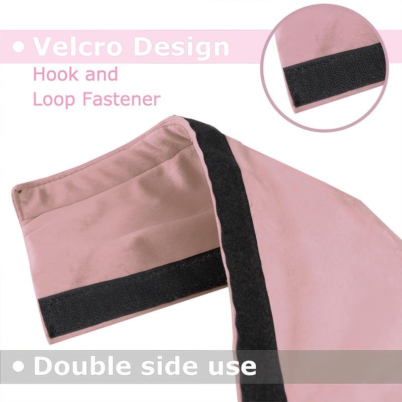 Daixers 3PCS Refrigerator Door Handle Covers Kitchen Decor Keep Appliance Clean Anti-Static Stains for Fridge Dishwashers Velvet (Pink) - Image 5