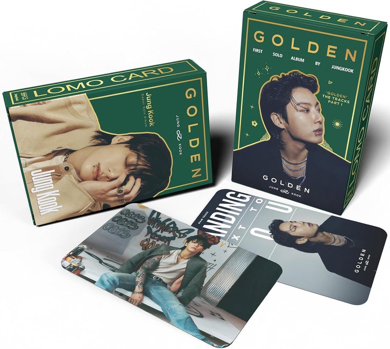 KPOPBP Golden Album Photocards First Solo Album Photo Cards Kpop Lomo Card Set Gift Merch for Boys and Girls - Image 5