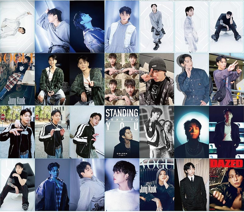 KPOPBP Golden Album Photocards First Solo Album Photo Cards Kpop Lomo Card Set Gift Merch for Boys and Girls - Image 4