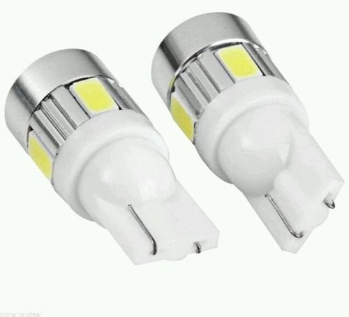 Guance T10 Car 6 LED Projector Lens Parking LED Bulb/Number Plate Bulb Universal for Tata Punch (Set of 2Pcs) - Image 4