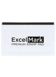 ExcelMark Rubber Stamp Ink Pad Extra Large 4-1/4" By 7-1/4” (Black)  - Image 3