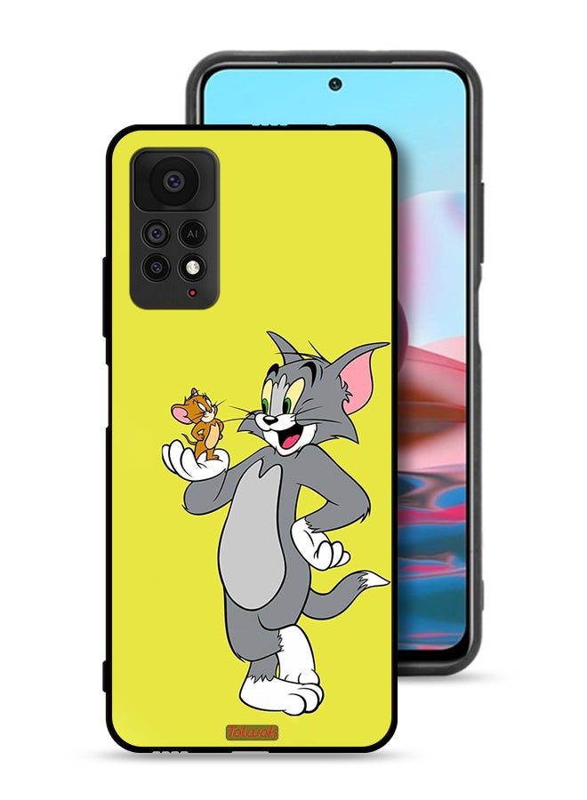 Tolwak Xiaomi Redmi Note 11 Pro 5G Protective Case Cover Tom And Jerry - Image 1