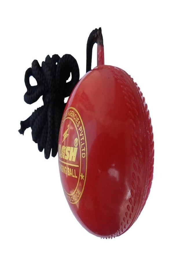 SGF Synthetic Cricket Hanging Ball, 7 ft, Red, Standard Size - Image 3