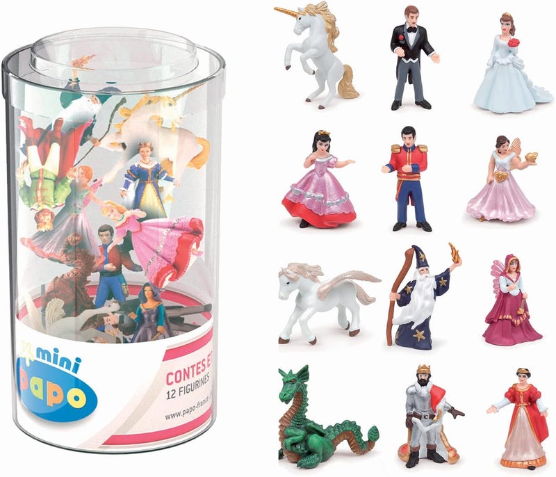 Papo Mini Tubs Tales and Legends Toy 12 pcs - Image 1