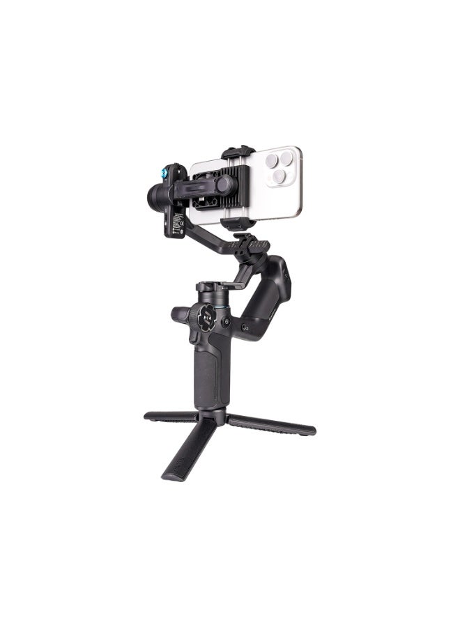 FeiyuTech SCORP Mini 3 Gimbal Stabilizer for Smartphone, Built-in AI Tracking Module & Cooling Fan, 2KG Payload 3-Axis Phone Gimbal with Integrated Grip Design, Gimbal Stabilizer for iPhone & Android - Image 3