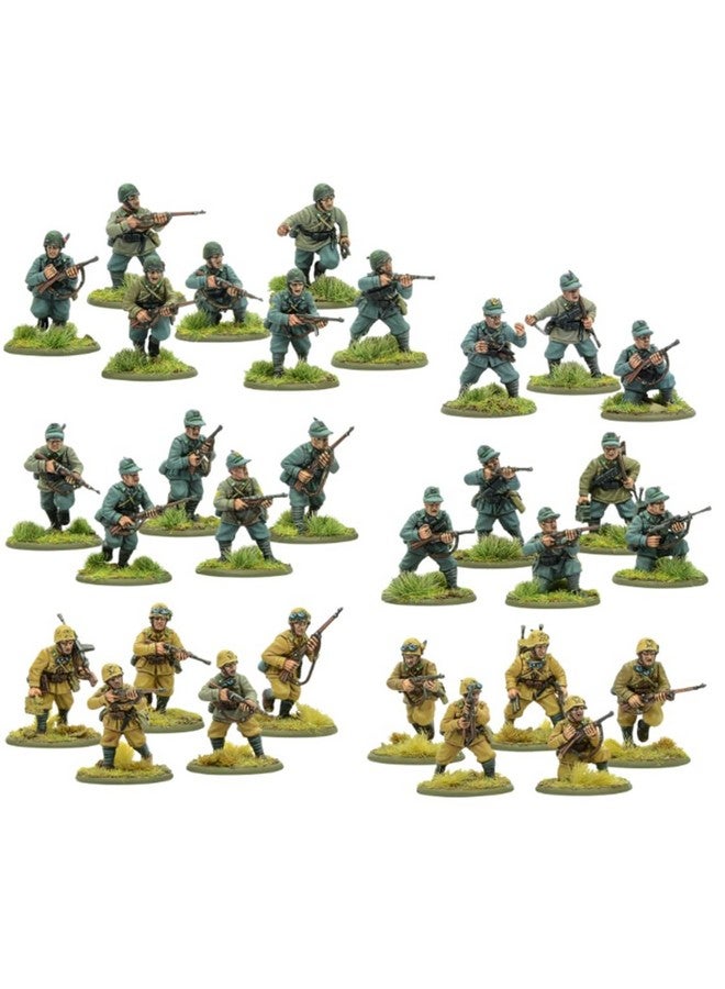 Warlord Games Bolt Action Italian Alpini Mountain Troops 1:56 WWII Table Top Wargaming Plastic Model Kit 402015803 - Image 2