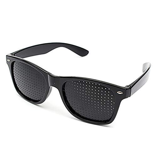 Visions India Lazy Spectacles Pinhole Vision Correction Glasses Eyesight Improvement for Men/Women/Kids (Square) - Image 1