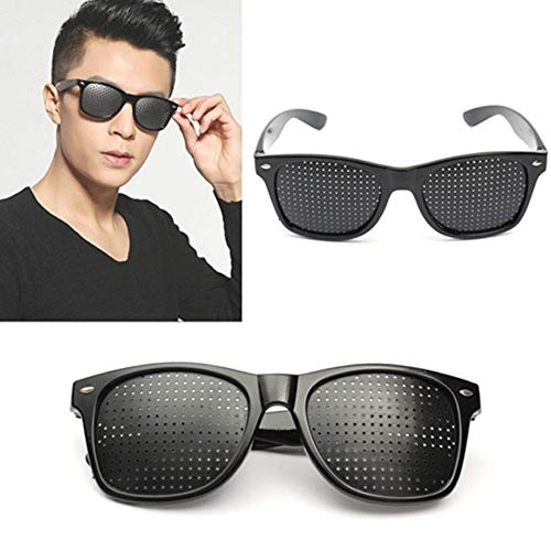 Visions India Lazy Spectacles Pinhole Vision Correction Glasses Eyesight Improvement for Men/Women/Kids (Square) - Image 3