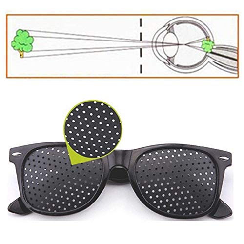 Visions India Lazy Spectacles Pinhole Vision Correction Glasses Eyesight Improvement for Men/Women/Kids (Square) - Image 5