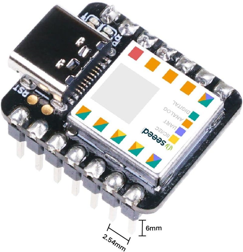 seeed studio XIAO SAMD21 (Pre-Soldered) The Smallest Arduino Microcontroller Based on SAMD21 with Rich Interfaces, 100% Arduino IDE Compatible, desiged for Projects Need Arduino Micro, 1pc. - Image 4