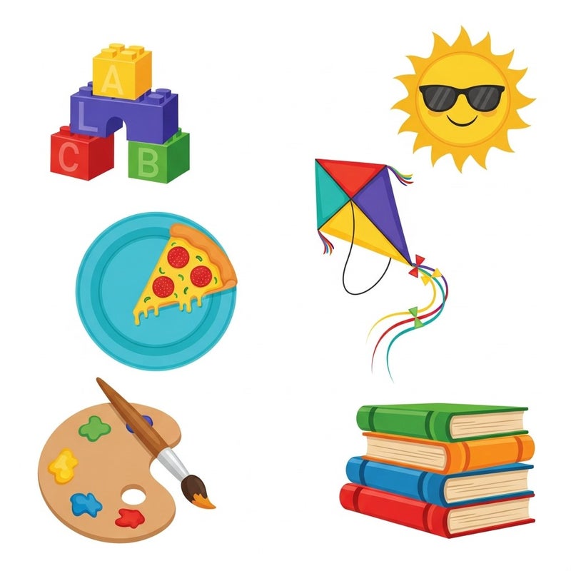 general Comprehensive Kids Activity and Puzzle Book with Fun Learning Games - Image 1