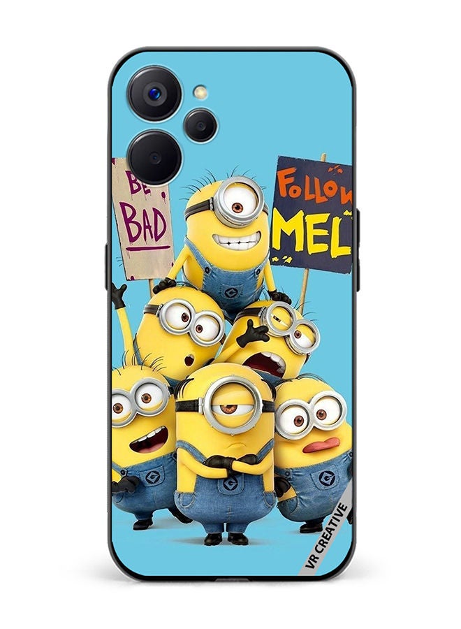VR CREATIVE Protective Case Cover For Realme 10 5G Be Bad Follow Mel Design Multicolour - Image 1