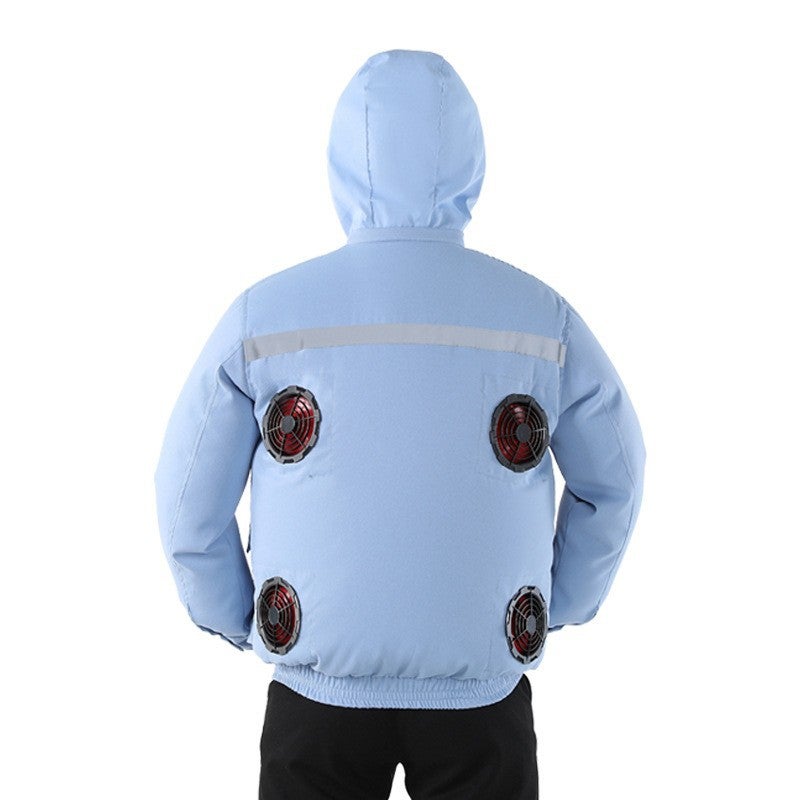 Cooling Fan Vest with 4 Fans, Detachable, Unisex Summer Work Vest - Image 3