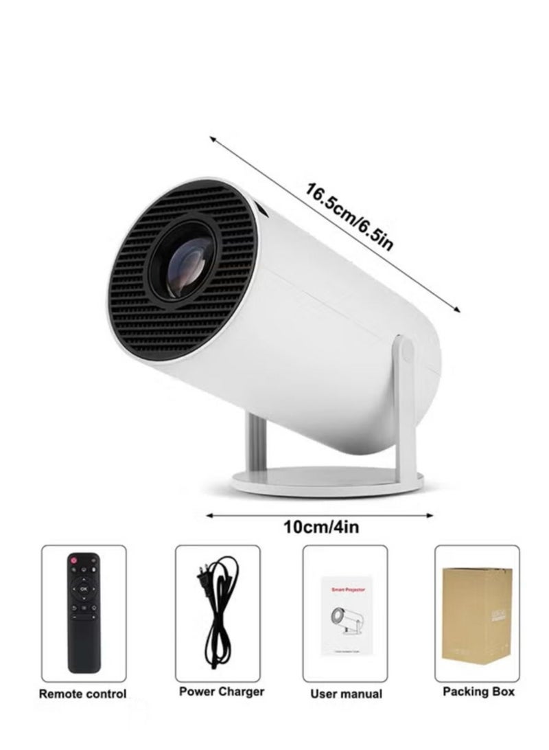 HY300 Portable Projector Pocket 5G WIFI Android 11.0 Support 130 Inches Home Theater Full HD 1080P for Indoor Outdoor Home Birthday Gift Compatible with TV Stick/HDMI/USB/PS5/iOS/PS4  - Image 3