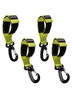 Gradient Fitness 4 Pieces Kayak Paddle Clip, Sup Paddleboard Keeper Paddle Clip Paddle Holder (Green)  - Image 1