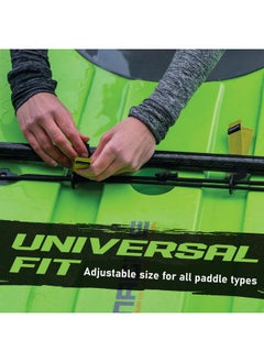 Gradient Fitness 4 Pieces Kayak Paddle Clip, Sup Paddleboard Keeper Paddle Clip Paddle Holder (Green)  - Image 3