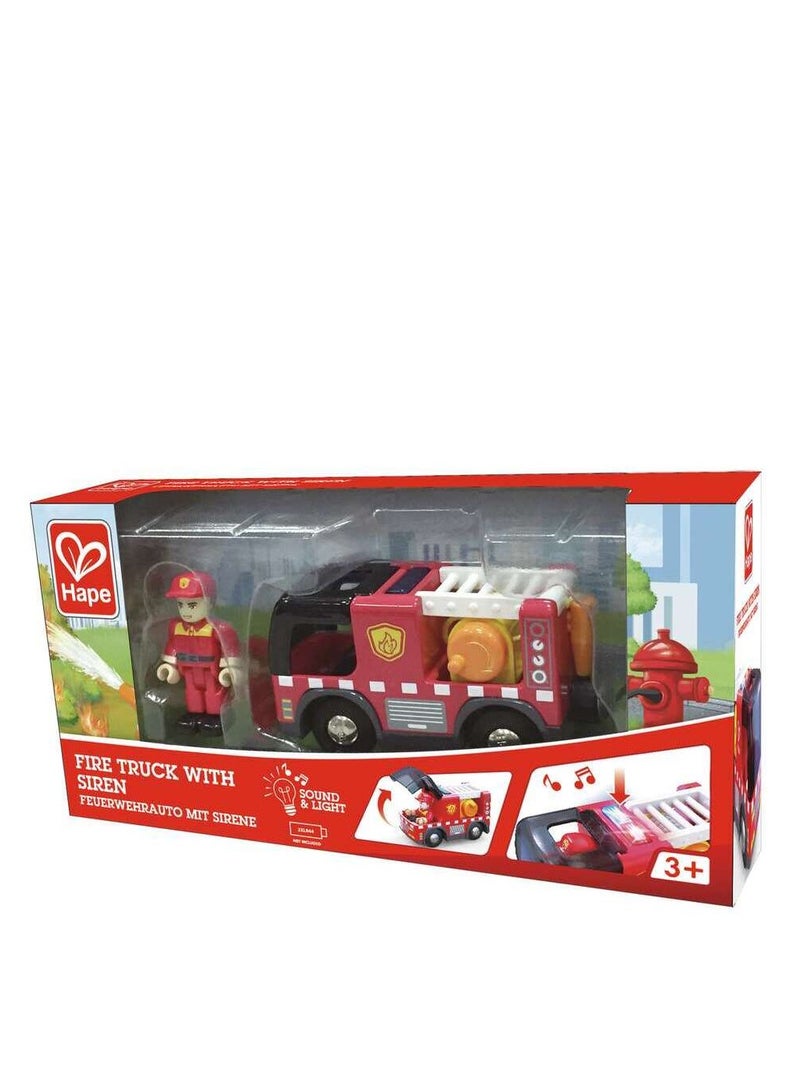 هيب شاحنة إطفاء هابي مع صفارة الإنذار - Image 3