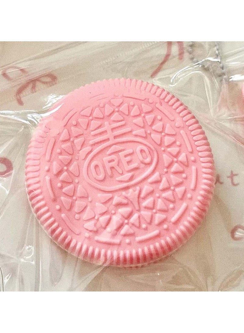 JOLLITY LLC Handmade Silicone for Jumbo Oreo Stress Relief Squishy Toy Mochi Taba Squishy New Fidget Toy Biscuit Pinching Toy 2 pcs - Image 2
