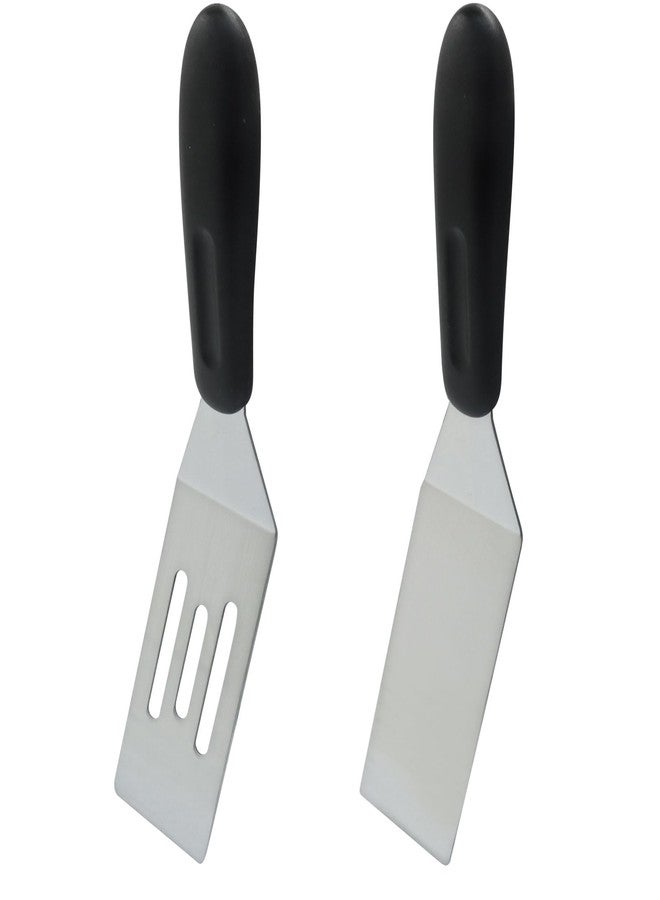 Zorfeter ملعقتان صغيرتان من زورفيتر، ملعقة معدنية صغيرة، ملعقة تقديم من الفولاذ المقاوم للصدأ، أداة تقليب الطعام للطبخ/الخبز - Image 4