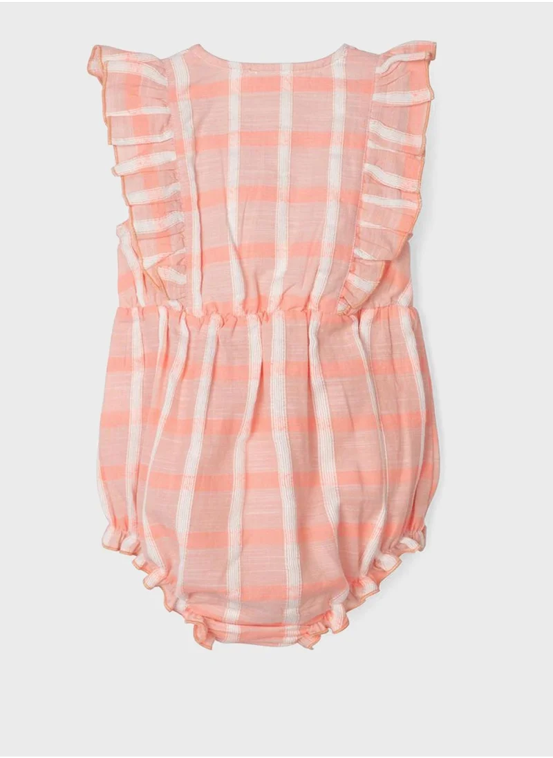 Zippy Infant Striped Playsuit + Hat Set
