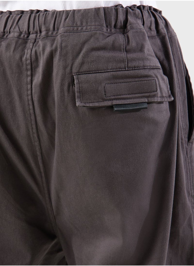 izzue - Washed Twill Worker Pants - Image 1