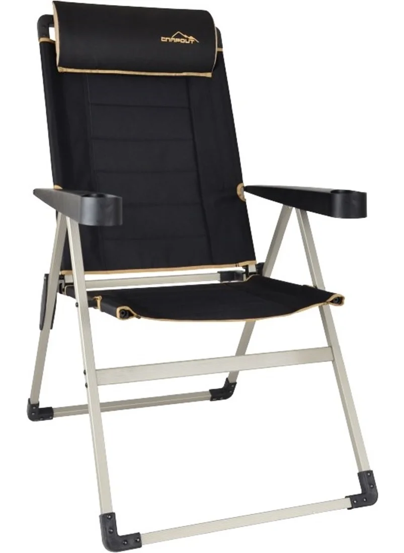 CAMPOUT Ng Kls Folding Luxury Chair OC664 Black