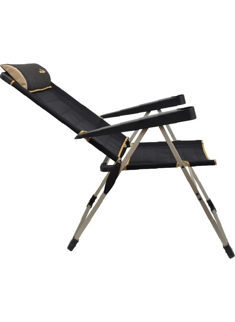 CAMPOUT Ng Kls Folding Luxury Chair OC664 Black