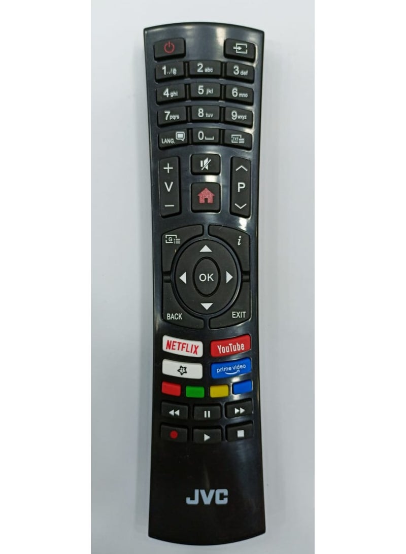JVC Smart TV Remote - Replacement Remote Control Compatible For JVC LCD LED Smart TVs - Image 1