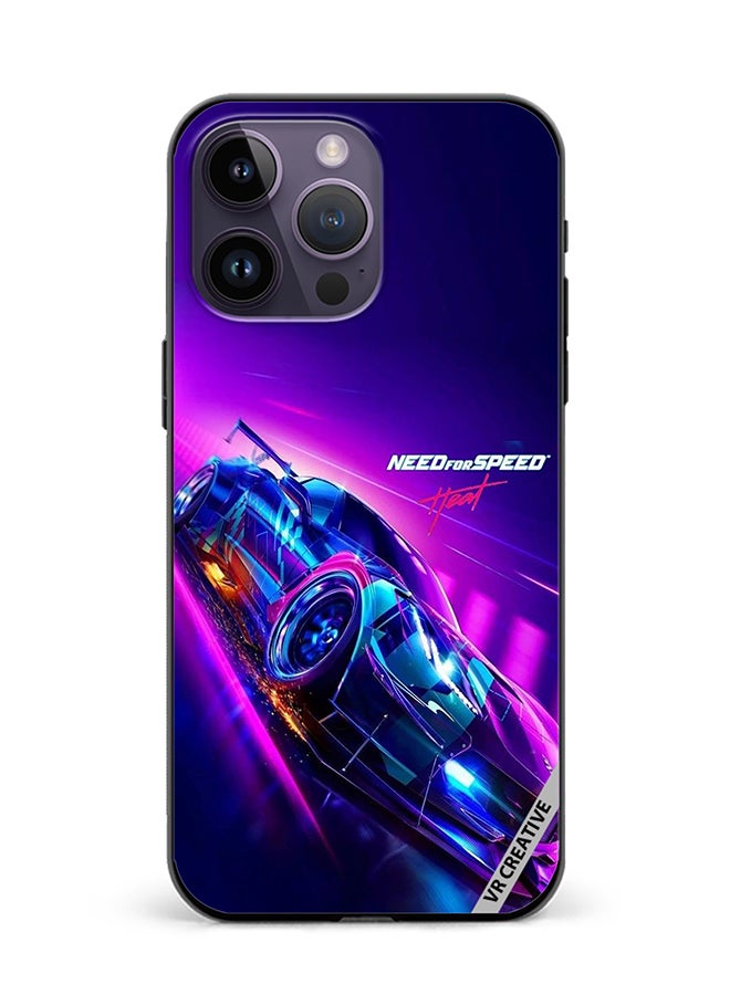 VR CREATIVE Protective Case Cover For Apple iPhone 16 Pro Max Need For Speed Design Multicolour