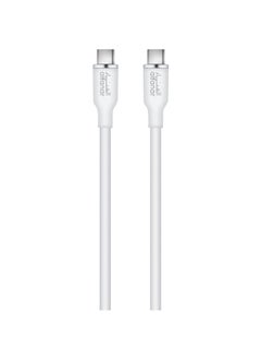 alfanar 65W 3-Ports USB Wall Charger with Type-C to Type-C Cable White 2 m UC06+C52C-CSW02  - Image 3