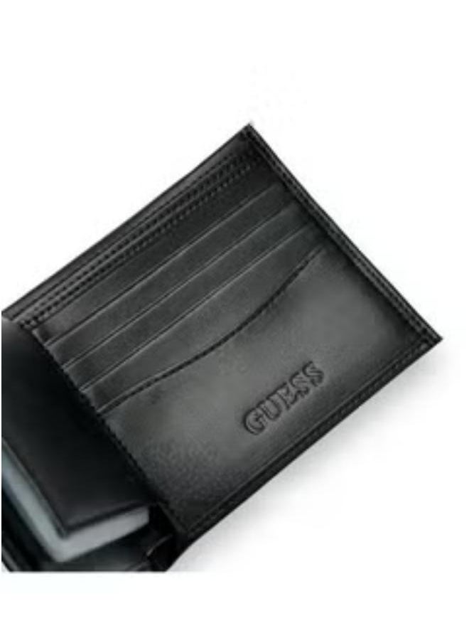 GUESS Guess Wallet For Men Leather,Black.  - Image 5