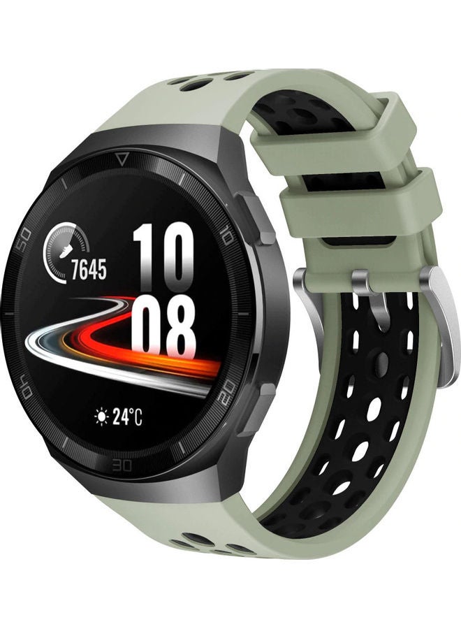 VINSOC Silicone Band For Huawei Watch GT2e Green - Image 2