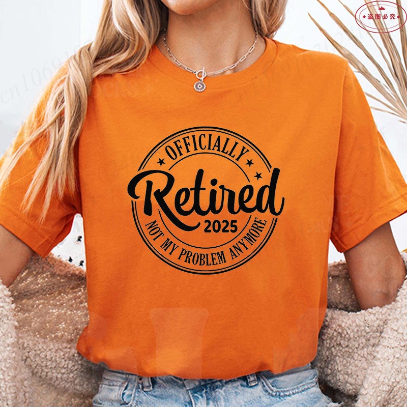 Funny Retirement T-Shirt For Women Fashionteacher Retired Es - Image 1