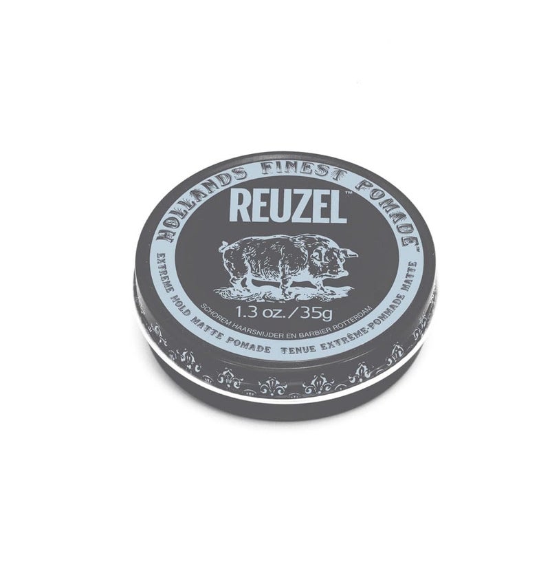 Reuzel بومادة ريوزيل القوية غير اللامعة، أقوى تثبيت طوال اليوم، قابلة للذوبان في الماء، لمسة نهائية غير لامعة وخالية من القشور، سهلة الغسل، لجميع أنواع الشعر - Image 2