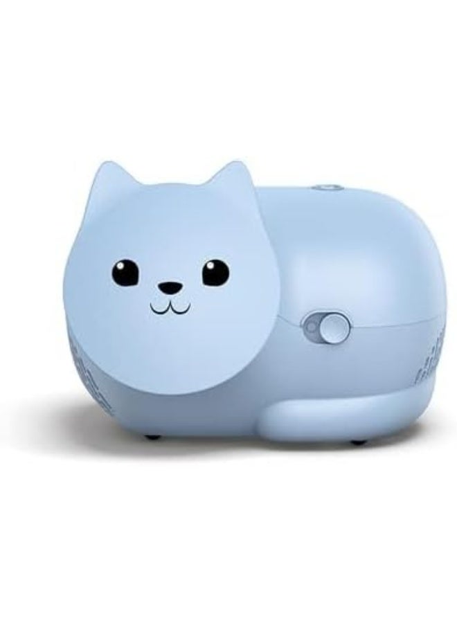 OMRON Nami Cat - Child Friendly Compressor nebuliser - Light Blue - Image 2