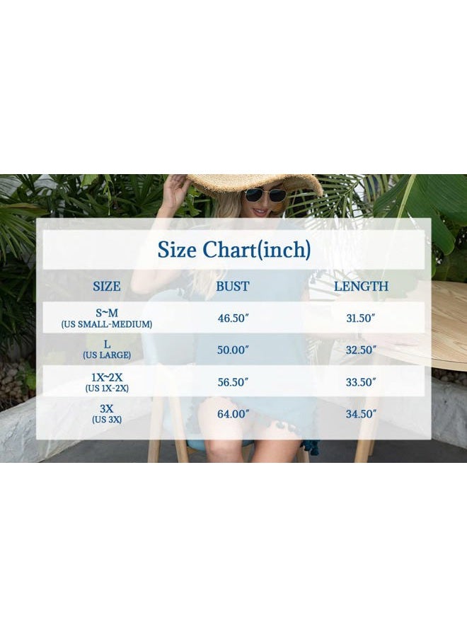 Yincro Women's Swimsuit Bathing Suit Cover Ups for Swimwear (FL Navy, A) - Image 3