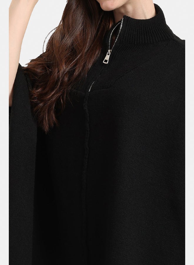 Clue كنزة بونشو كبيرة الحجم - Image 5