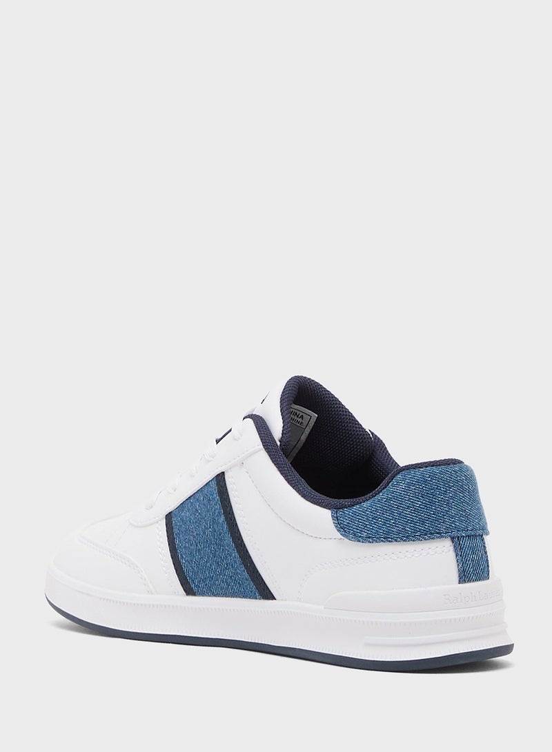 بولو رالف لورين سنيكرز جونيور هيريتيج كورت  - - Image 2