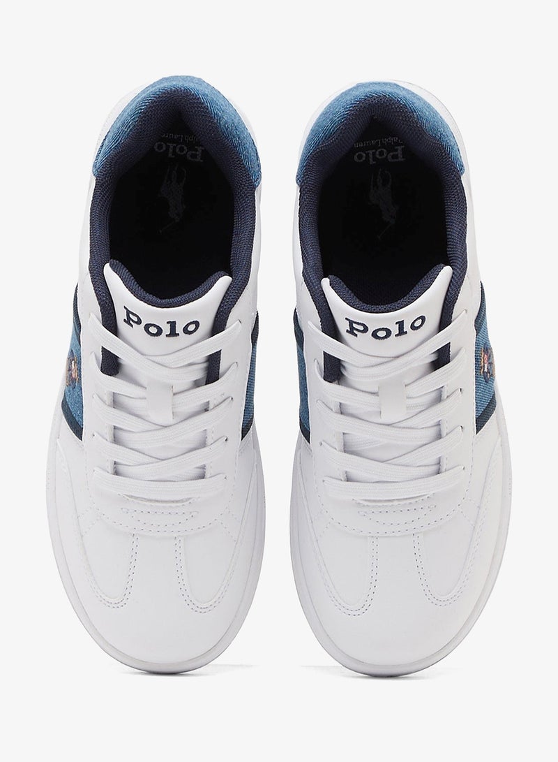 بولو رالف لورين سنيكرز جونيور هيريتيج كورت  - - Image 4