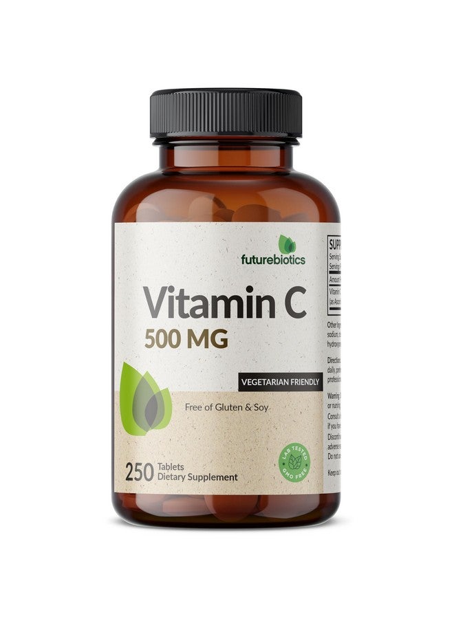 Futurebiotics Vitamin C 500mg Non-GMO, 250 Tablets - Image 1