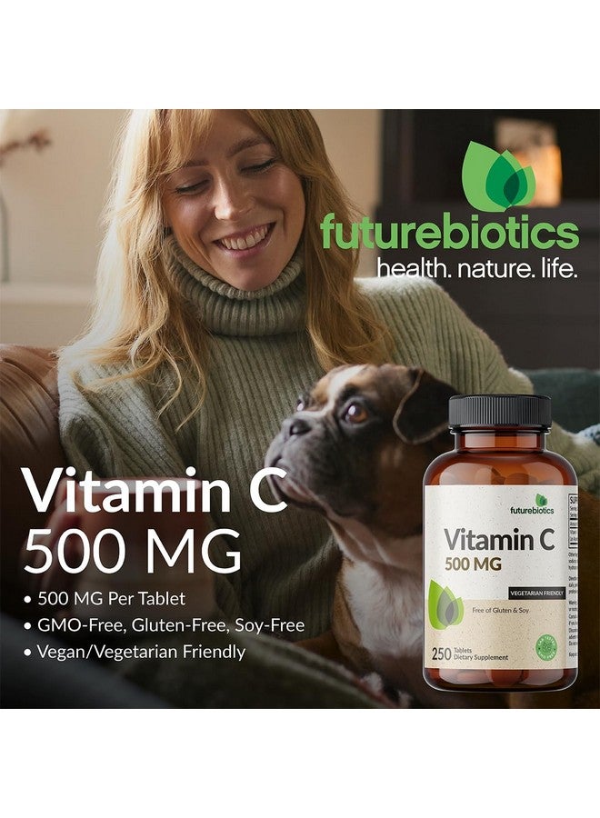 Futurebiotics Vitamin C 500mg Non-GMO, 250 Tablets - Image 3