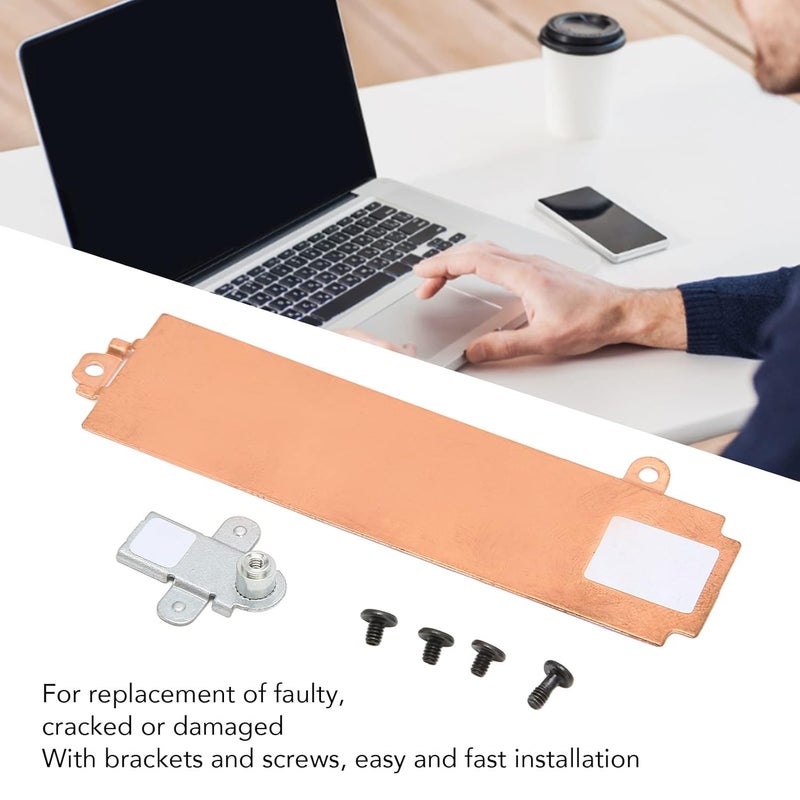 Aluminum Alloy M2 2280 SSD Heatsink Cover with Mounting Bracket for Dell G15 5510 5511 - Image 5