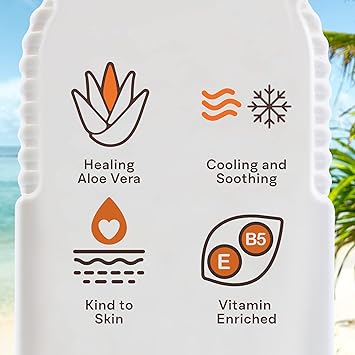 Malibu Sun After Sun Care Cooling and Soothing Moisturising Gel Aloe Vera 100ml - Image 3