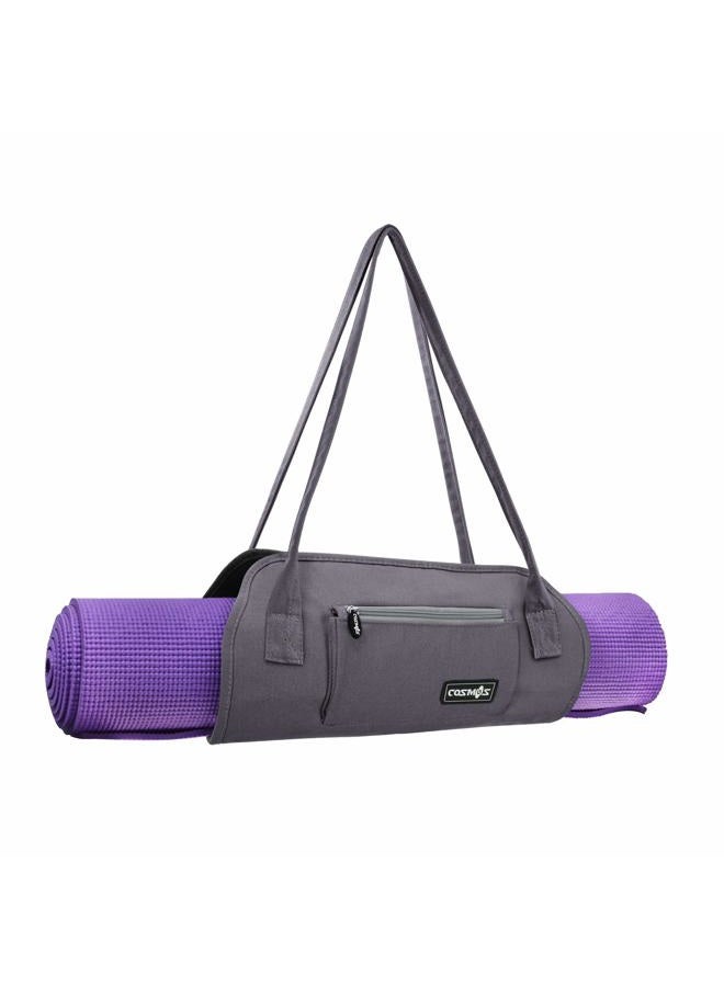 COSMOS Exercise Yoga Mat Carrying Shoulder Strap Bag with Internal and Outside Storge Pocket (Yoga Mat is NOT Included) - Image 1
