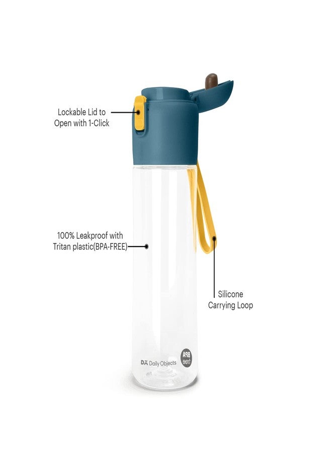 DailyObjects Teal KIYO Active Bottle - 650 ML - Image 5