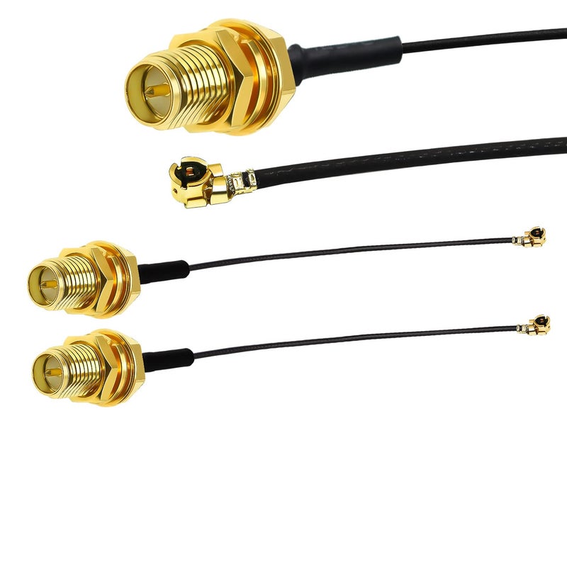 TUOLNK RPSMA to IPX Coax Cable 6inch(15cm) MHF1 U.fl to RP SMA Female WiFi Antenna Pigtail Cable 1.13mm 5pcs for WiFi Board Bluetooth Module - Image 2