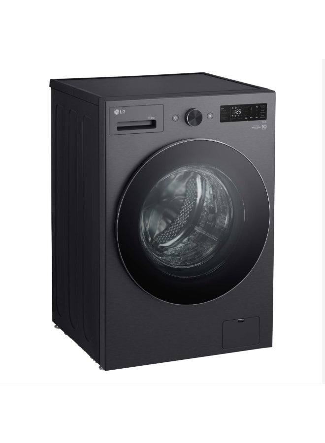 LG Front Load Washer/Dryer, 15kg / 8Kg, 6 Motion Direct Drive, Matte Black WSN1508BMT Matt Black - Image 2