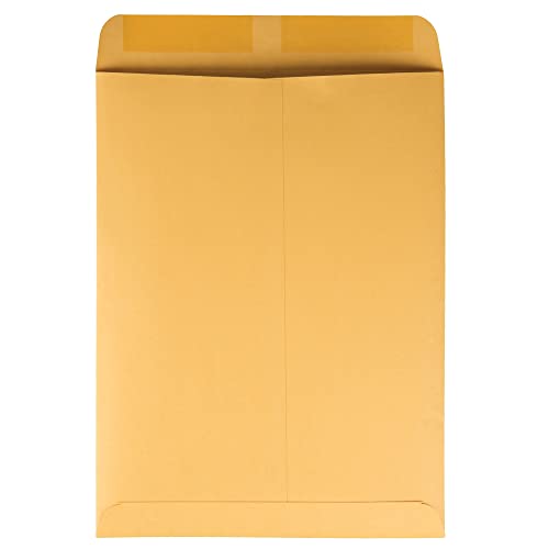 Quality Park 41465 Quality Park Catalog Envelopes, Heavyweight/Gummed, 9x12, 28lb, Kraft, 250/Box (QUA41465), Light Brown - Image 2